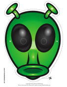 Alien with Antenna Mask