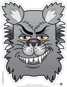 Wolfman Monster Mask