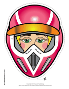 Female Motocross Mask