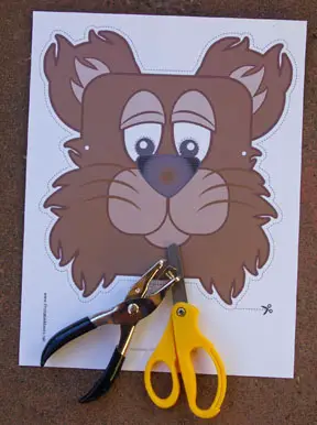 scissors and craft punch