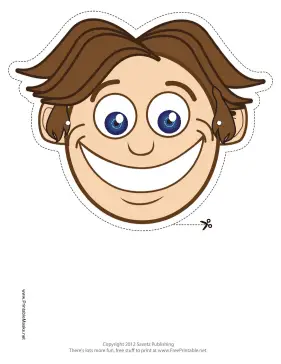 Smiley Mask Printable Mask